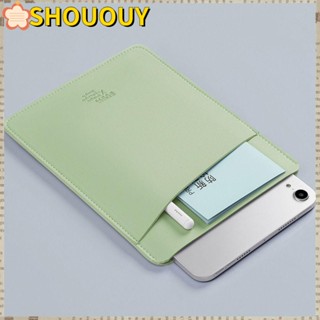 SHOUOUY เคสกระเป๋าถือ หนัง PU ป้องกันรอยขีดข่วน ขนาด 10.9 นิ้ว สําหรับ iPad Air Pro