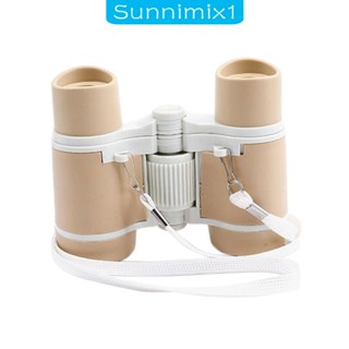 [Sunnimix1] กล้องส่องทางไกล กล้องส่องทางไกล 4x30 แบบพกพา ของเล่นสําหรับเด็ก เดินป่า