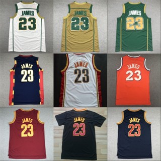 เสื้อกีฬาแขนสั้น ลายทีม NBA Knights Jersey 23# James Cavaliers ชุดนักเรียนมัธยมปลาย 223914