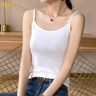 HMH พร้อมส่ง! เสื้อสายเดี่ยว สายเดี่ยวเเฟชั่น ผ้ายืดใส่สบาย ไม่ร้อน นักเรียนใส่ได้