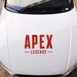 สติกเกอร์สะท้อนแสง ลายเกมฮีโร่ Apex กันน้ํา สีสันสดใส สําหรับติดตกแต่งประตูรถยนต์