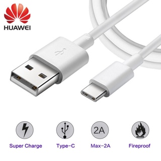 สายชาร์จ USB Type-C 2A แบบชาร์จเร็ว สําหรับ Huawei P9 Honor 8 9 V9 Nova 1 เมตร