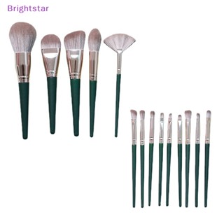 Brightstar แปรงแต่งหน้า ขนปุยนุ่ม สําหรับเกลี่ยรองพื้น อายแชโดว์ 14 ชิ้น