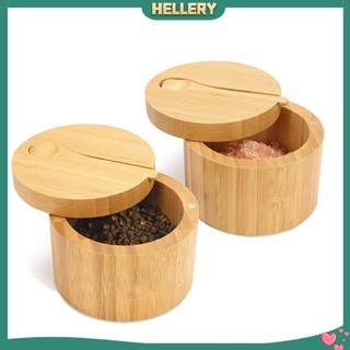 [HelleryTH] กล่องไม้ อเนกประสงค์ สําหรับเก็บเครื่องเทศ คุ้กกี้