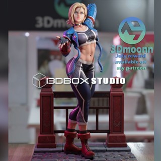 9.9 เหนื่อยมากCammy Cammy โมเดลฟิกเกอร์ 3d ความแม่นยําสูง 28 ซม. 12K สีขาว JPPL