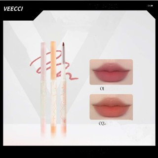 Veecci ลิปไลเนอร์ สร้างรูปร่าง กันน้ํา ทนทาน อวบอิ่ม ลิปดินสอ คอนซีลเลอร์ ไม่ติดถ้วย ลิปสติก ปากกา