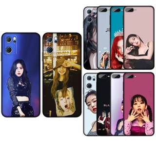 Xx35 เคสโทรศัพท์มือถือ ซิลิโคนนุ่ม ลาย Hot JISOO JENNIE Rose LISA สําหรับ OPPO A15 A15S A54 A94 A95 4G 5G