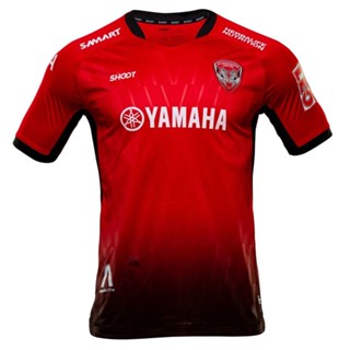 เสื้อเชิ้ต Muangthong United home ปี 2023/22 สีแดง ของแท้ จากสโมสรเมืองอุนยูไนเต็ด