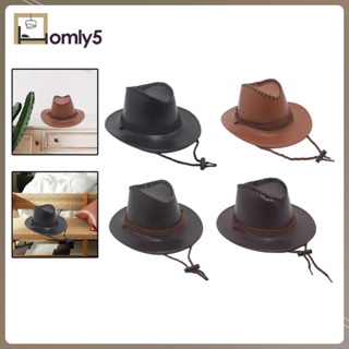 [Homyl5] หมวกคาวบอย กันแดด สไตล์ตะวันตก เครื่องประดับแฟชั่น สําหรับผู้ชาย ผู้หญิง ตั้งแคมป์