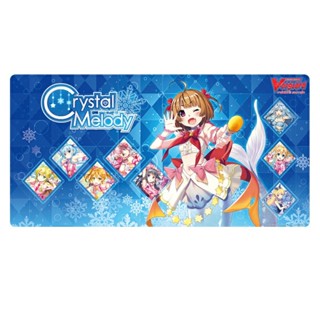 Play mat เพย์เมทยาง สนามการ์ดแวนการ์ด ลาย Crystal Melody