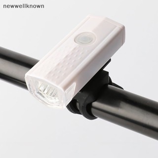 Neth ชุดไฟฉาย LED ชาร์จ USB สําหรับติดด้านหน้า และหลังรถจักรยานเสือภูเขา SDA