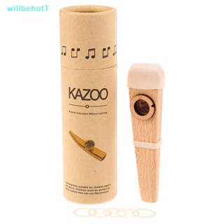 [WillbehotT] ขลุ่ย Kazoo Kazoo เรียบง่าย เรียนรู้ง่าย สําหรับผู้เริ่มต้น 1 ชิ้น [ใหม่]