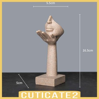 [Cuticate2] รูปปั้นฟิกเกอร์แอปสแตรกท์ สําหรับตกแต่งโต๊ะ ห้องนอน