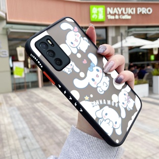 เคสโทรศัพท์มือถือแบบแข็ง ใส กันกระแทก ลายการ์ตูนสุนัข Laurel สําหรับ OPPO A17 A17K A16 A16s A54s