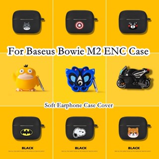 【Case Home】เคสหูฟัง แบบนิ่ม กันกระแทก ลายการ์ตูน สําหรับ Baseus Bowie M2 ENC M2 ENC