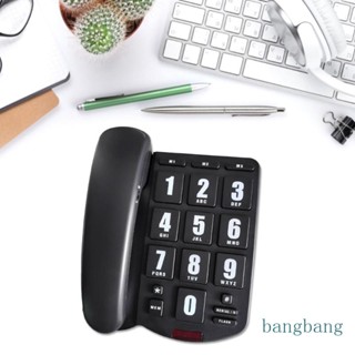 Bang PK3000 โทรศัพท์ตั้งโต๊ะ ปุ่มขนาดใหญ่ สําหรับผู้สูงอายุ