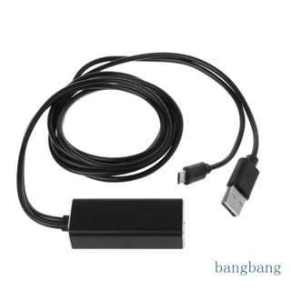 Bang อะแดปเตอร์อีเธอร์เน็ต USB 2 0 เป็น RJ45 สําหรับ Fire TV Stick Home Mini Chromecast