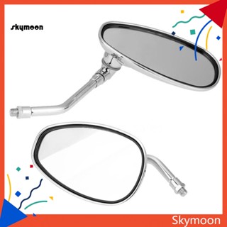 Skym* กระจกมองหลัง 10 มม. แบบเปลี่ยน สําหรับรถจักรยานยนต์ 2 ชิ้น
