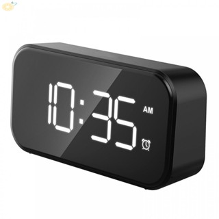 【VARSTR】Digital LED Bedside Clock with Easy Viewing in Darkness Great for Home/Shop/Mall