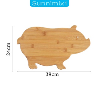 [Sunnimix1] เขียงไม้ไผ่ สําหรับหั่นขนมปัง ชีส