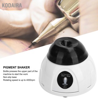 KODAIRA เครื่องผสมหมึกสีสักไฟฟ้า Tattoo Pigment Shaker for Artist White 100‑240V