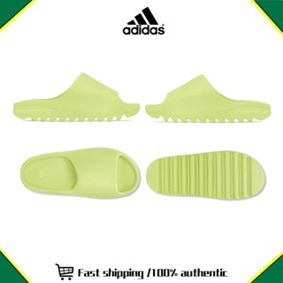 ADIDAS originals Yeezy slide รองเท้าแตะ 💯 HQ6447 Glow green YEEZY