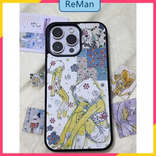 เคสโทรศัพท์มือถือ แบบนิ่ม ลายการ์ตูนผู้หญิง สําหรับ apple iphone 14promax 13 12 X 7 8plus 14promax 14plus 13 12pro 11 pro max Xr Xs max 7 8 Plus 13 pro max 13 111prom