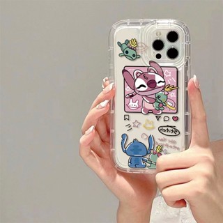 Yiki|เคสโทรศัพท์มือถือแบบนิ่ม TPU ลายการ์ตูนสติตช์ ดาวเคราะห์ สําหรับ OPPO A57 A77 2022 A57E A57S A77S A33 A53 2020 A76 A96 A95 A94 A93 A74 A73 A55 A54 4G