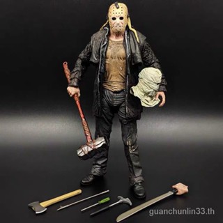 Neca39720 หมายเลขศุกร์ สีดํา ตุ๊กตา Jason Deluxe Edition 13 2009 ของเล่นสําหรับเด็ก