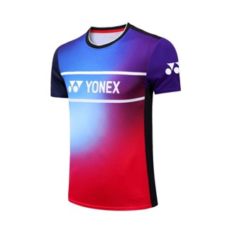 Yonex ใหม่ เสื้อยืดกีฬา แบดมินตัน เทนนิส สําหรับผู้ชาย