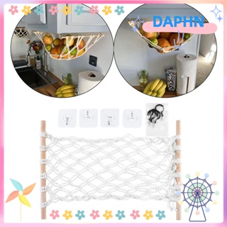 DAPHS ตะกร้าตาข่าย พับได้ ประหยัดพื้นที่ สําหรับเก็บผัก ผลไม้ ตกแต่งบ้าน