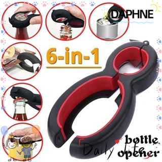 Daphne 6 in 1 ที่เปิดฝาขวด สเตนเลส อเนกประสงค์ และที่เปิดขวด รับประทานอาหาร