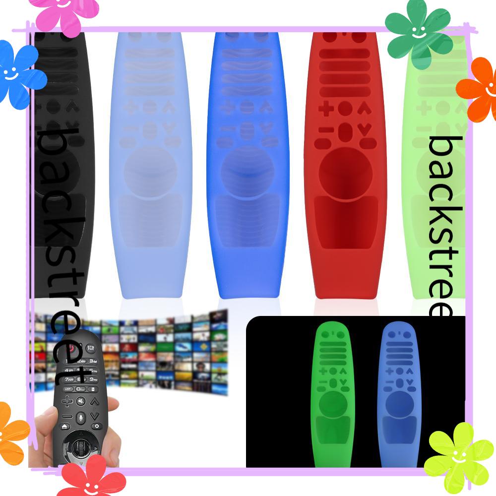 BACKSTREET LG AN-MR600 AN-MR650 AN-MR18BA AN-MR19BA Non-slip Remote Controller Protector Waterproof Silicone Cover Protective Case Anti-drop TV Accessories Universal Shockproof Soft Shell Remote Control Skin/Multicolor