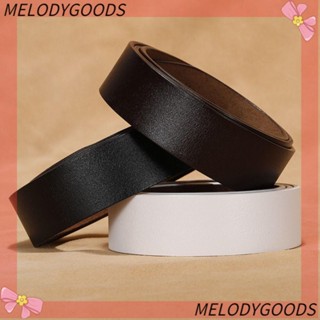 Melodg สายเข็มขัดหนังแท้ 3.5 ซม. แบบเปลี่ยน DIY