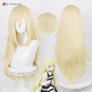 Misscoo Rachel วิกผมคอสเพลย์ อะนิเมะ Angels of Death ทนความร้อน สีทองอ่อน