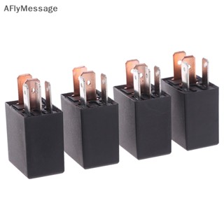 Afl รีเลย์เตือนภัยรถยนต์ DC 12V 24V 40A 1NO 1NC SPDT 4/5 Pins TH