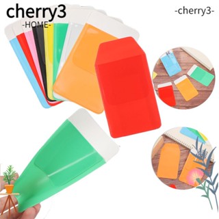 Cherry3 กระเป๋าดินสอ PVC แบบพกพา สําหรับสํานักงาน