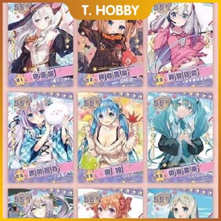 กระเป๋าใส่บัตร ลายการ์ตูนอนิเมะ Carlo-wife Card SSR Nezuko Hatsune Miku สําหรับเก็บสะสม