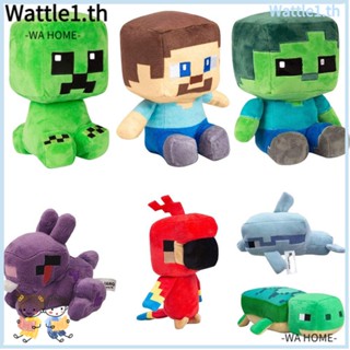 WTTLE ของเล่นตุ๊กตาแกะ Minecraft ทนทาน สําหรับตกแต่งบ้าน