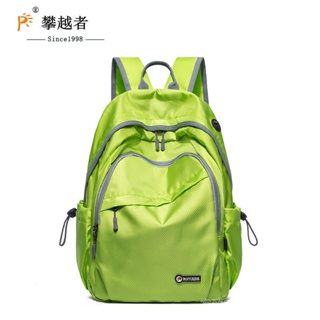 Climbers new foldable backpack womens mountaineering travel backpack mens large capacity sports outdoor GOMW
