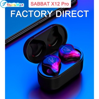 Sabbat X12pro ชุดหูฟังอินเอียร์ บลูทูธไร้สาย 5.0 คุยได้ สําหรับเล่นกีฬา