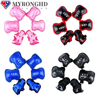 Myronghd ชุดอุปกรณ์ป้องกันข้อมือ เพื่อความปลอดภัย สําหรับเด็ก 6 ชิ้น ต่อชุด