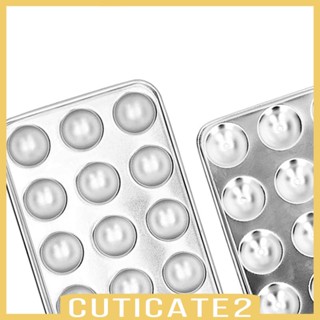 [Cuticate2] ถาดน้ําแข็ง สเตนเลส ทรงกลม เกรดอาหาร สําหรับเครื่องดื่ม