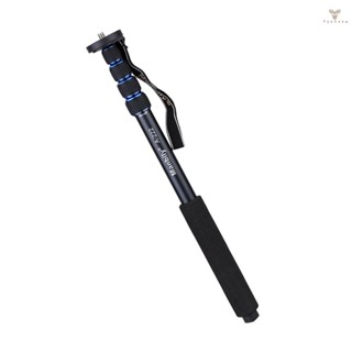 Fw Telescopic  Adjustable Portable Aluminium Alloy Photography DSLR Camera Camcorder Monopod Unipod Pole Walking Stick for   Pentax Olympus Elders