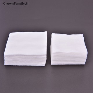 [CrownFamily] แผ่นผ้าฝ้ายดูดซับน้ําได้ดี สําหรับทําความสะอาดปืน 200 ชิ้น [TH]