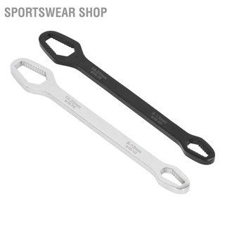 Sportswear Shop  Double End Multifunctional Universal Wrench เครื่องมือซ่อมเหล็กประหยัดแรงงาน 8mm T 270mm L 250g