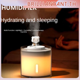 พร้อมสต็อก Creative Adoration Usb Humidifier ปริมาณหมอกบรรยากาศในครัวเรือน Light Small Mini New Aroma Diffuser bri