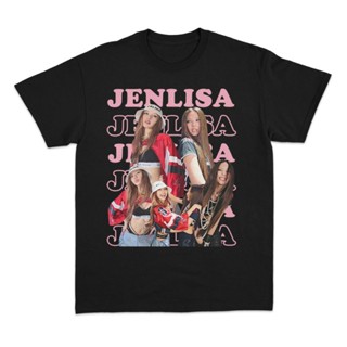 S-5XL K-POP t shirt LISA JENNIE ROSE JISOO Four-person combina printed Shirts For men and women