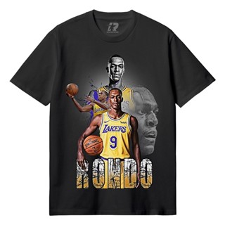 เสื้อยืดพิมพ์ลาย Nba - RONDO เสื้อยืดผ้าฝ้าย แขนสั้น พิมพ์ลาย 30s s m - l - xl - xxl kaos Basketball distro kobe bryant