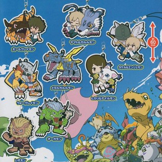 พร้อมส่ง ของแท้ ของเล่นจี้ยาง รูปการ์ตูนอนิเมะ Digimon Bandai Tyrannosaurus Beast Digimon สไตล์ญี่ปุ่น